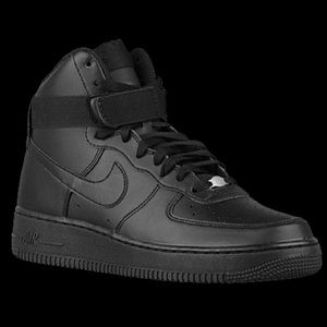 Black Air Force Ones